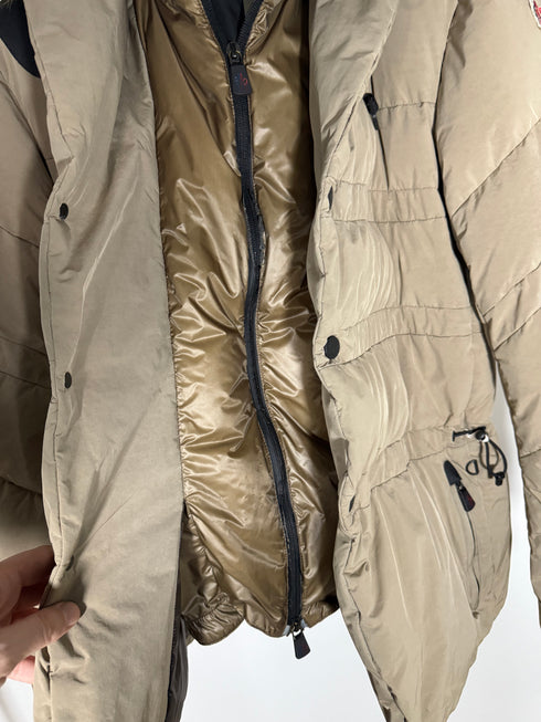 Moncler Zillertal Jacket Size 5 Beige